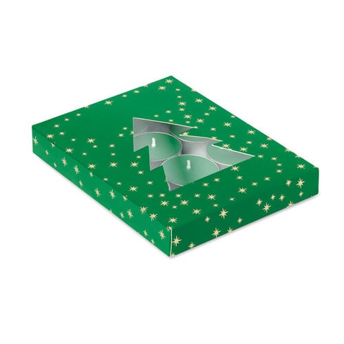 Kerstgeschenken 2026 EOY RADIANT theelichtjes met kaneelgeur CX1607 bedrukken