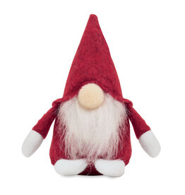 FROSTY rode vilten kerstkabouter CX1589 met polyester baard