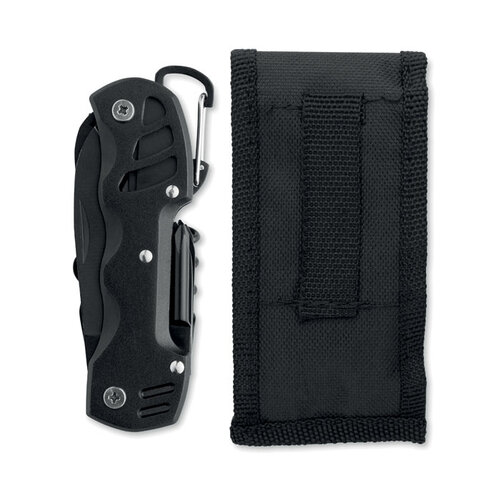 MYTOOL 13-in-1 multitool MO3130 van aluminium en RVS met etui