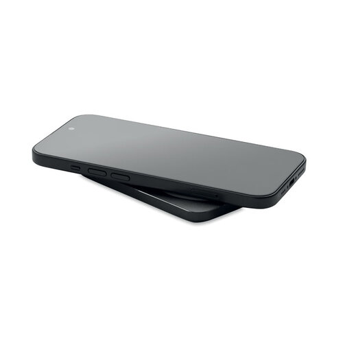 SLIMVOLT ultradunne magnetische powerbank 5000mAh MO3178 van gerecycled aluminium