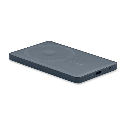 CORE 3-in-1 magnetische powerbank 5000mAh MO3179 van gerecycled aluminium
