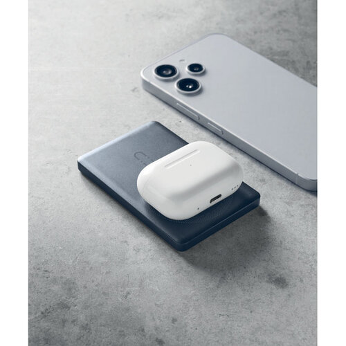 CORE 3-in-1 magnetische powerbank 5000mAh MO3179 van gerecycled aluminium