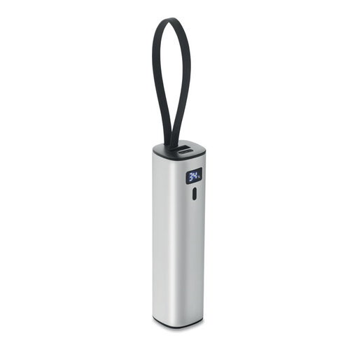 POWERTUBE powerbank 5000mAh 20W MO3144 van gerecycled aluminium