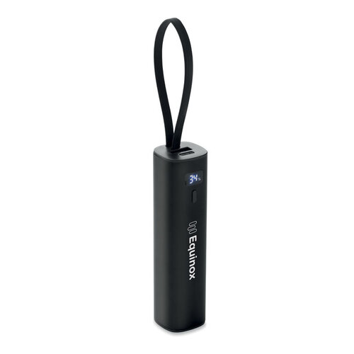 POWERTUBE powerbank 5000mAh 20W MO3144 van gerecycled aluminium