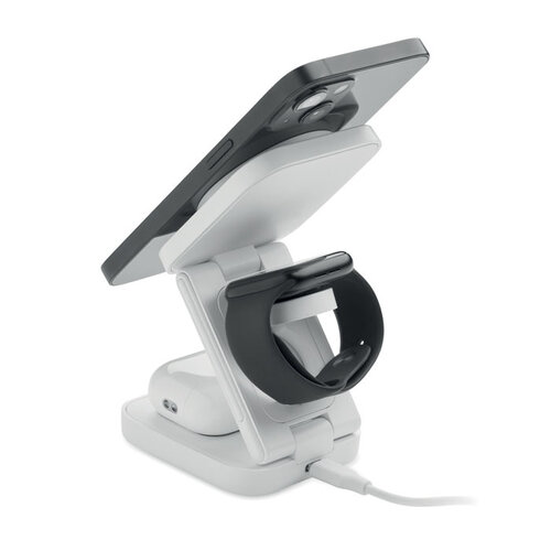 SATELIT 3-in-1 opvouwbaar oplaadstation MO3117 voor smartphone smartwatch en TWS