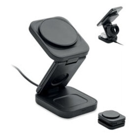 SATELIT 3-in-1 opvouwbaar oplaadstation MO3117 voor smartphone smartwatch en TWS