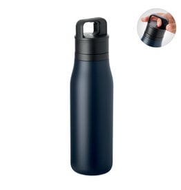 EMPIRE thermosfles 500 ml MO3176 van 90% gerecycled RVS met handvat