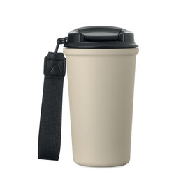 NAKANO dubbelwandige drinkbeker 400 ml MO3156 met keramische binnenlaag