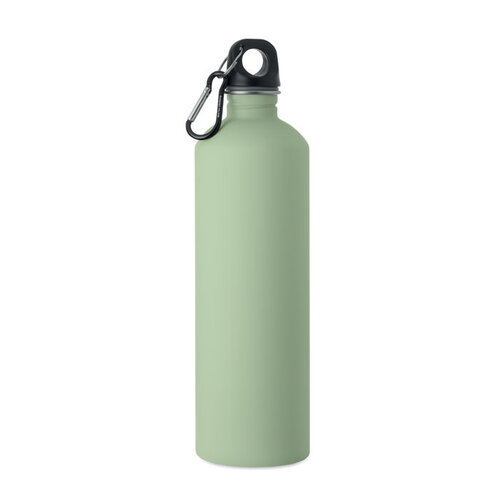 REBIG MOSS SOFT gerecyclede RVS drinkfles 750 ml MO3169 met karabijnhaak