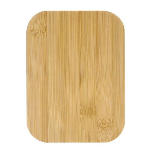 RVS lunchbox LT90425 met bamboe deksel bamboe mes en vork
