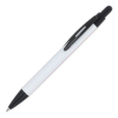 Balpen Alaska softtouch met stylus bedrukt LT87892