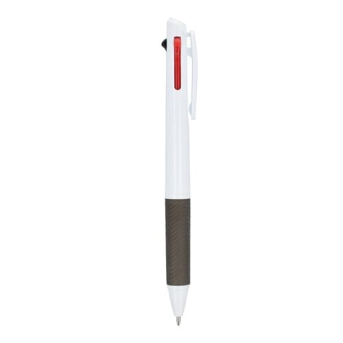 3-kleuren balpen met grip en keycord bedrukt – LT87855