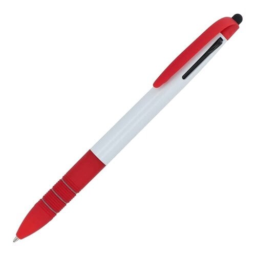 Berlijn 3-kleuren balpen met stylus bedrukt – LT87852