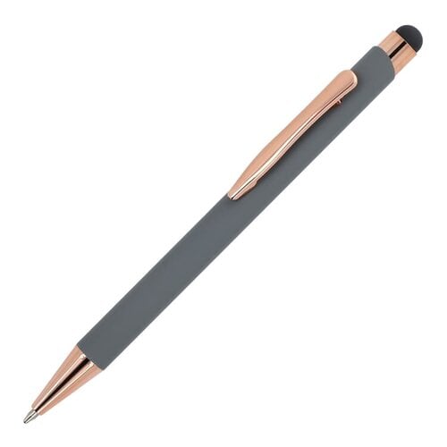 Prague Rose-Goud R-AL balpen LT87887 van gerecycled aluminium met rose-gouden accenten