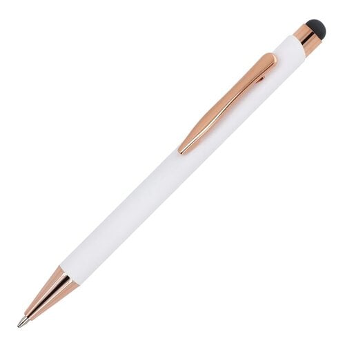 Prague Rose-Goud R-AL balpen LT87887 van gerecycled aluminium met rose-gouden accenten