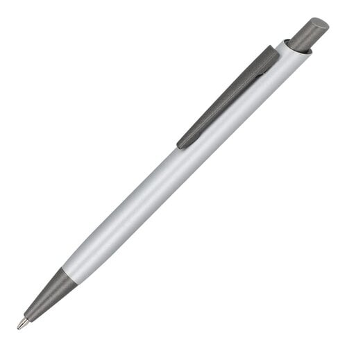 Boston Softtouch balpen LT87889 van aluminium met metalen clip en jumbo-vulling