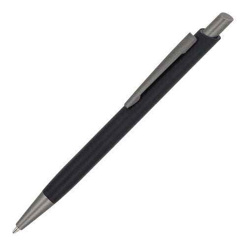 Boston Softtouch balpen LT87889 van aluminium met metalen clip en jumbo-vulling