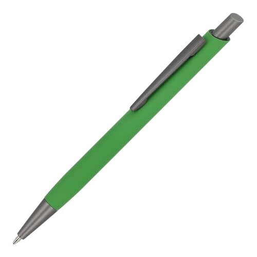 Boston Softtouch balpen LT87889 van aluminium met metalen clip en jumbo-vulling