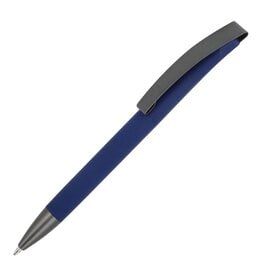 Vegas Softtouch balpen LT87893 met metalen clip en blauwe jumbo-vulling