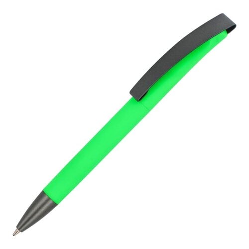 Vegas Softtouch balpen LT87893 met metalen clip en blauwe jumbo-vulling