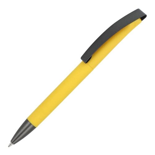 Vegas Softtouch balpen LT87893 met metalen clip en blauwe jumbo-vulling