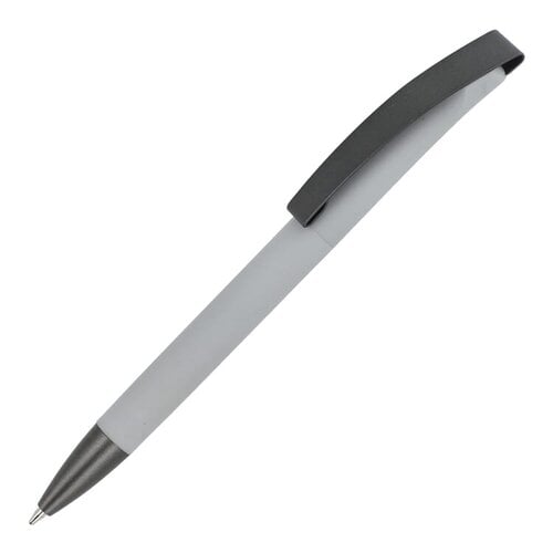 Vegas Softtouch balpen LT87893 met metalen clip en blauwe jumbo-vulling