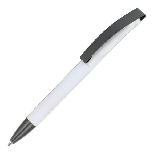 Vegas Softtouch balpen LT87893 met metalen clip en blauwe jumbo-vulling