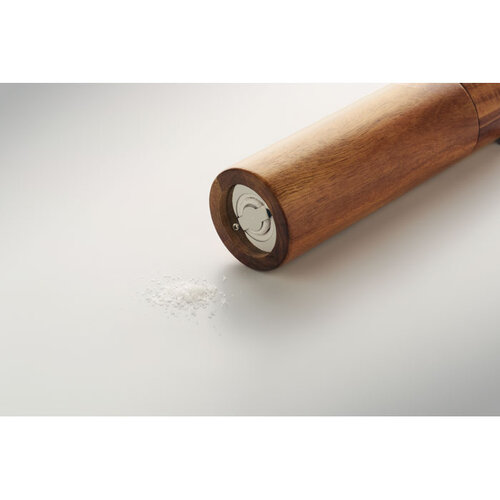 TUCCO SET MO3120 acaciahouten peper- en zoutmolens met voet