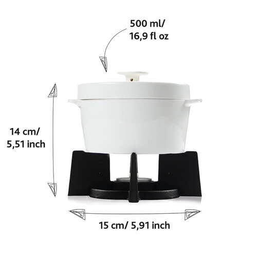 BOSKA Cheese Baker 500 ml RB34003 bedrukt met logo