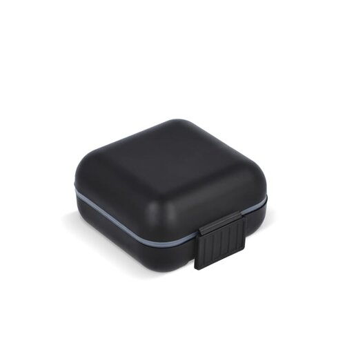 Compacte pillendoos LT92740 met meerdere vakjes en logo
