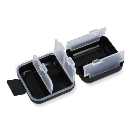 Compacte pillendoos LT92740 met meerdere vakjes en logo