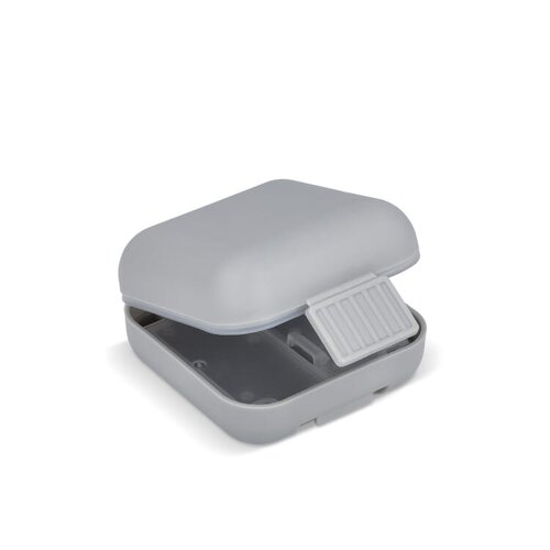 Compacte pillendoos LT92740 met meerdere vakjes en logo