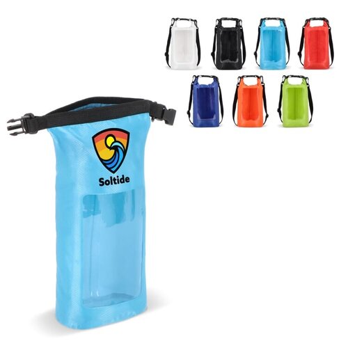 2L ripstop drybag IPX6 LT95359 met touchscreenvenster en logo
