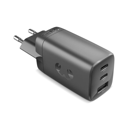 Fresh ’n Rebel 67W GaN laptoplader LT49750 met twee USB-C-poorten en USB-A