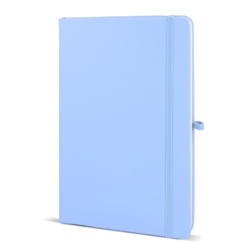 Sora A5-notitieboek LT92095 met PU-hardcover full colour bedrukt met logo