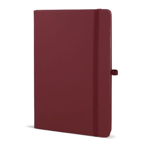 Sora A5-notitieboek LT92095 met PU-hardcover full colour bedrukt met logo