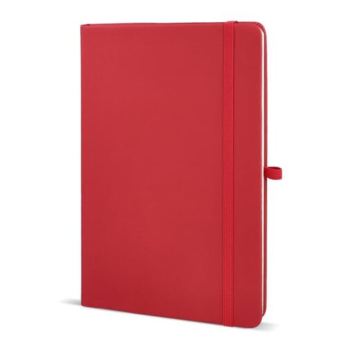 Sora A5-notitieboek LT92095 met PU-hardcover full colour bedrukt met logo