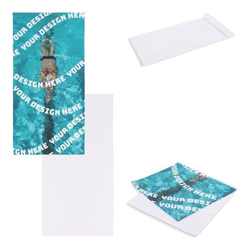 Quick Dry sporthanddoek LT97211 all-over bedrukt met logo
