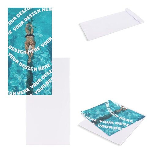 Quick Dry sporthanddoek LT97211 all-over bedrukt met logo