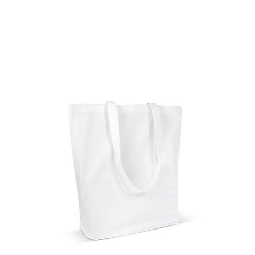 Biologisch katoenen shopper LT95379 van 270 g/m² bedrukt met logo