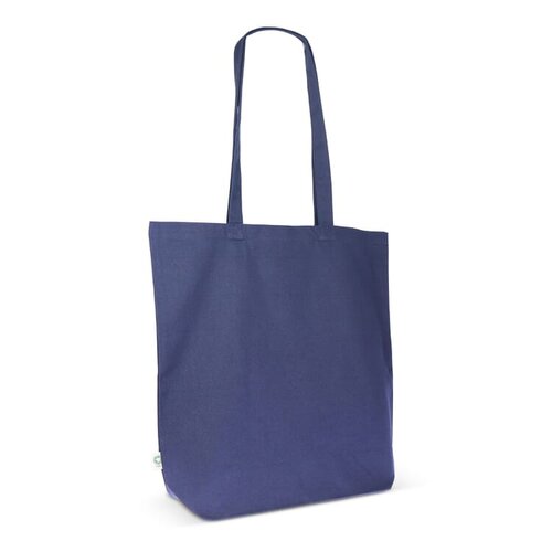 Biologisch katoenen shopper LT95379 van 270 g/m² bedrukt met logo