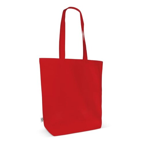 Biologisch katoenen shopper LT95379 van 270 g/m² bedrukt met logo