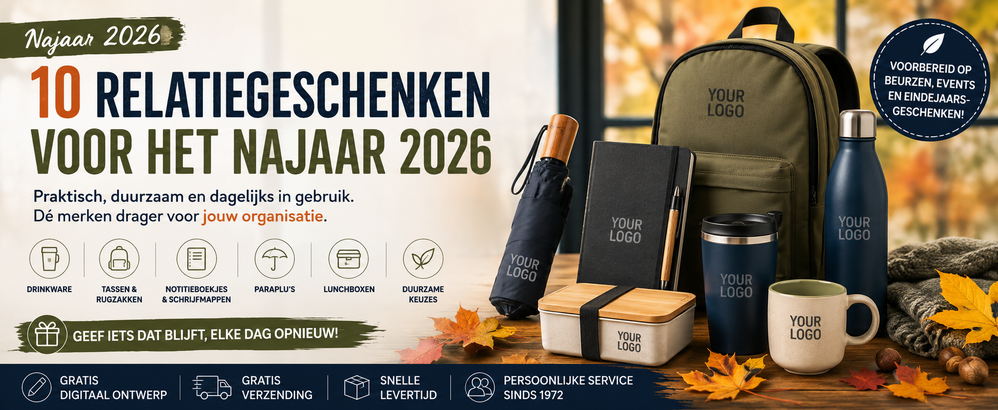10 relatiegeschenken voor het najaar 2026
