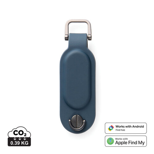 VINGA Baltimore V30102 RCS sleutelorganizer met Apple Find My en Android Find Hub bedrukt met logo