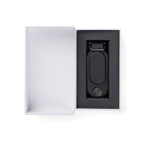 VINGA Baltimore V30102 RCS sleutelorganizer met Apple Find My en Android Find Hub bedrukt met logo