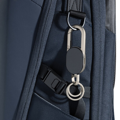 Keyfinder Dual P301.1601 sleutelhanger met Apple Find My en Android Find Hub bedrukt met logo