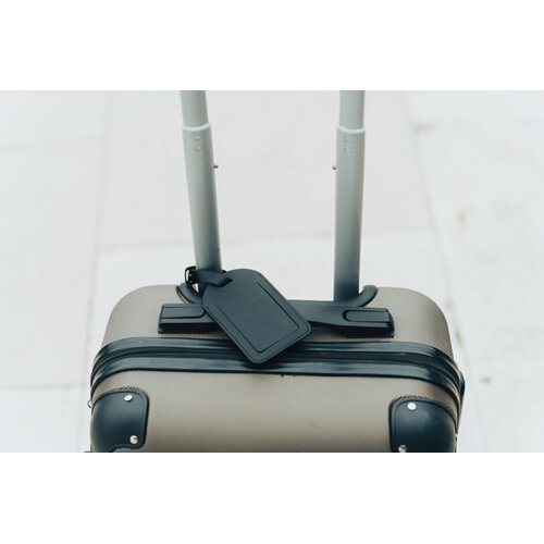 Globefind Dual P301.5701 RCS bagagelabel met Apple Find My en Android Find Hub bedrukt met logo