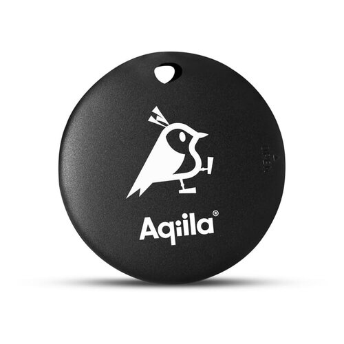 Aqiila Tagbird LT45202 IP67 fietsbel met Apple- en Android-tracker gepersonaliseerd met logo