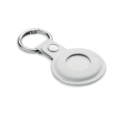 MILI Lifemate Life Tag Duo MO3108 tracker met PU hoes voor Apple Find My en Google Find Hub bedrukt met logo