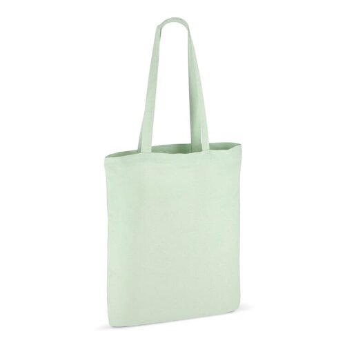 Katoenen OEKO-TEX schoudertas 38 × 42 cm (LT95156) met logo